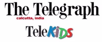 the Telegraph, Telekids Kolkata, English Advertising Logo