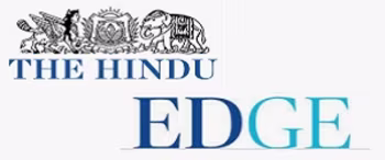 The Hindu, Edge Telangana, English Advertising Logo
