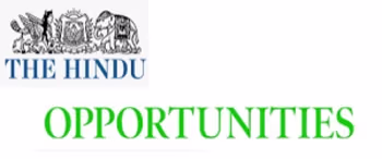 The Hindu, Job Opportunities, English Advertising