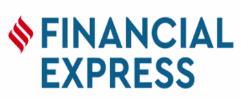 The Financial Express, All India, English Advertising Logo