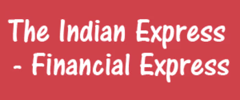 Financial Express, Ahmedabad, English Advertising Logo