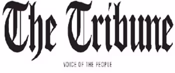 The Tribune, Main, English Advertising Logo